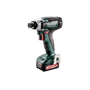 АККУМУЛЯТОРНЫЙ УДАРНЫЙ ГАЙКОВЕРТ METABO POWERMAXX SSD 12 (2 АКБ 12 В / 2,0 А·ч+ЗУ SC 30+Пластиковый кофр) 5589 - фото 13274