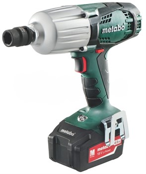 АККУМУЛЯТОРНЫЙ УДАРНЫЙ ГАЙКОВЕРТ METABO SSW 18 LTX 600 (2 АКБ 18 В/4,0 Ач+ЗУ ASC 30-36 V "AIR COOLED"+Пластмассовый кейс) 5604 - фото 13289