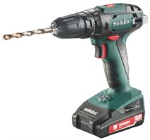 АККУМУЛЯТОРНАЯ УДАРНАЯ ДРЕЛЬ METABO SB 18 (2 АКБ 18 В / 2,0 А*ч+ЗУ SC 30+metaBOX 145) 5380