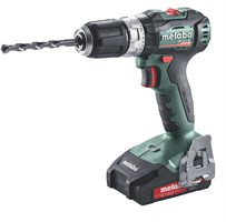 АККУМУЛЯТОРНАЯ УДАРНАЯ ДРЕЛЬ METABO SB 18 L BL (2 АКБ 18 В / 2,0 А*ч+SC 30) 5382