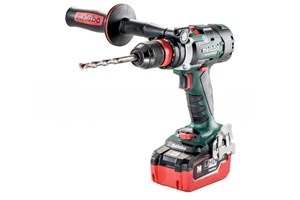 АККУМУЛЯТОРНАЯ ДРЕЛЬ-ШУРУПОВЕРТ METABO BS 18 LTX-3 BL Q I (2 АКБ 18 В / 5,5 А*ч+ЗУ ASC 30-36 V "AIR COOLED"+Доп. рукоятка) 5481