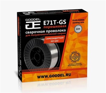 Сварочная проволока GOODEL E71TGS порошковая 0.8мм (1кг) 17078 - фото 26508