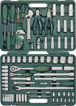 S04H52483S Набор инструмента универсальный 1/4", 1/2"DR, 83 предмета S04H52483S - фото 30139