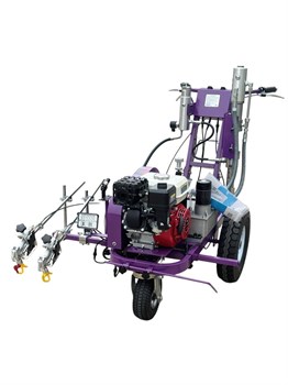 Разметочная машина AktiSpray AvS-14012DR, гидропоршневая, комплект на 2 пистолета (14 л/мин, 250 бар, бензин) 26379 - фото 47720