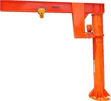 Кран консольный TOR JIB 2000 кг 3х3 м поворотный 360° с электроприводом 1046712