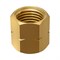 Гайка накидная М12х1,25LH, латунь 3952